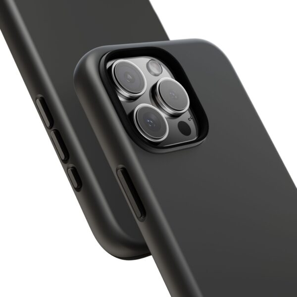 Phone Case — Sleek Black Protective Tough Case