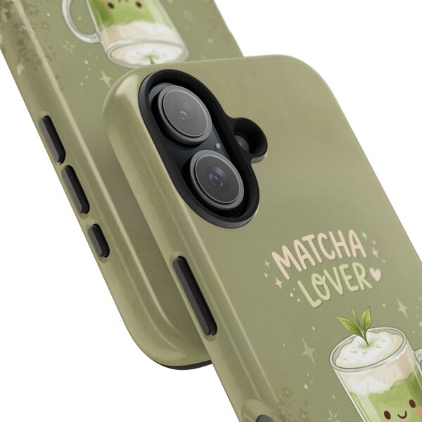 Matcha Lover Tough Phone Case – 'Sip. Relax. Repeat.' Cute Green Tea Protective Case