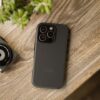 Phone Case — Sleek Black Protective Tough Case