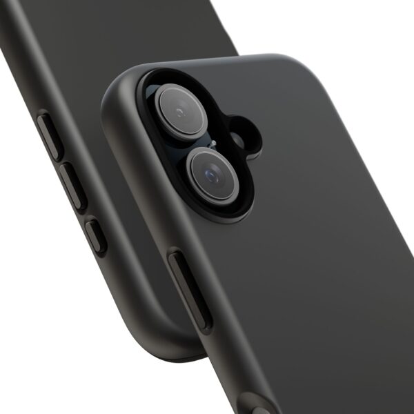 Phone Case — Sleek Black Protective Tough Case