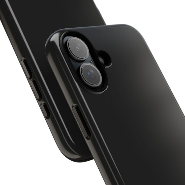 Phone Case — Sleek Black Protective Tough Case