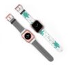 14025026175096410418_2048.jpeg Teal Sea Turtles Watch Band | Turtle Pattern Apple Watch Strap