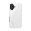 Tough Phone Case — Minimal Curved Line Protective iPhone Cover