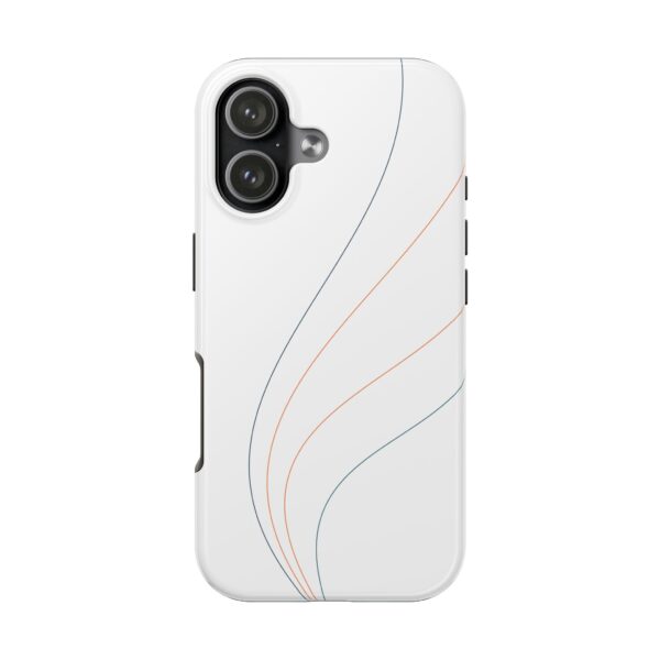 Tough Phone Case — Minimal Curved Line Protective iPhone Cover