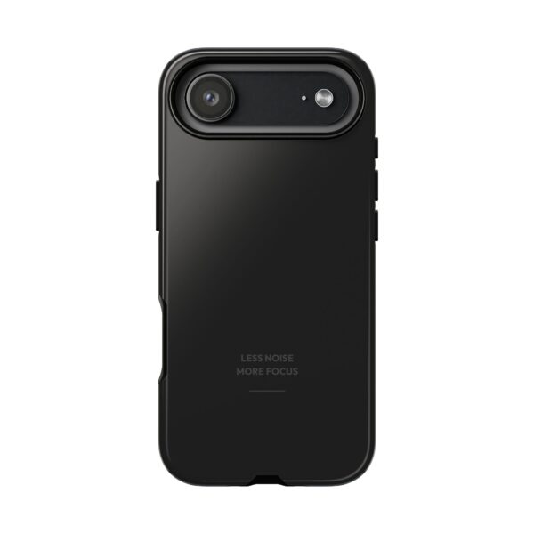 Phone Case — Sleek Black Protective Tough Case