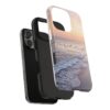 Faith Coastal Phone Case — “I Live by Faith, Not by Sight” (2 Corinthians 5:7)