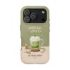 Matcha Lover Tough Phone Case – 'Sip. Relax. Repeat.' Cute Green Tea Protective Case
