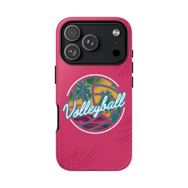2019170382471300768_2048.jpeg Volleyball Phone Case | Tough Phone Case, Beach Palm Design