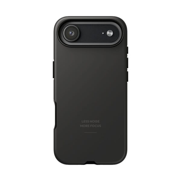 Phone Case — Sleek Black Protective Tough Case