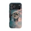 Basketball Hoop Moon Phone Case — Tough Protective iPhone Case, Dreamy Sky Sports Design