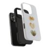 Tough Phone Case — Triple Watercolor Hearts Design