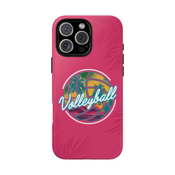 3310134709240008760_2048.jpeg Volleyball Phone Case | Tough Phone Case, Beach Palm Design