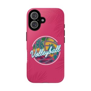 Volleyball Phone Case | Tough Phone Case, Beach Palm Design