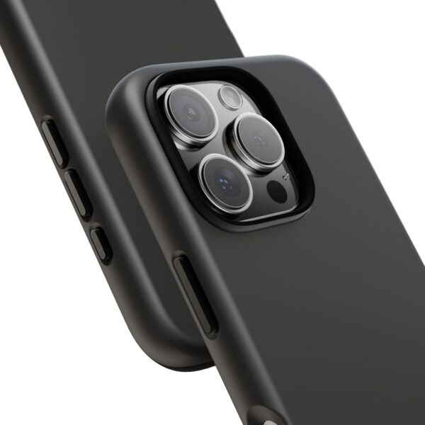Phone Case — Sleek Black Protective Tough Case