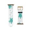 6856197533550867483_2048.jpeg Teal Sea Turtles Watch Band | Turtle Pattern Apple Watch Strap