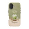 Matcha Lover Tough Phone Case – 'Sip. Relax. Repeat.' Cute Green Tea Protective Case