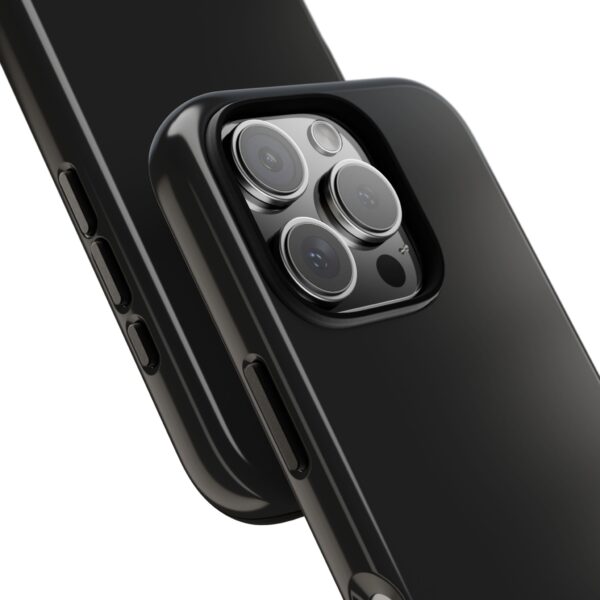 Phone Case — Sleek Black Protective Tough Case