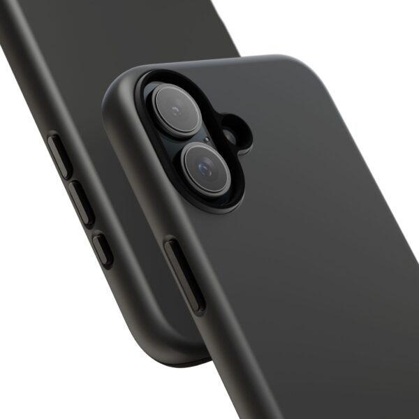Phone Case — Sleek Black Protective Tough Case