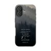 Phone Case — 'Dios Ha Dicho: Nunca Te Dejaré' Christian Forest Protective Case