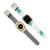 87689519676005036_2048.jpeg Teal Sea Turtles Watch Band | Turtle Pattern Apple Watch Strap