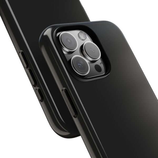 Phone Case — Sleek Black Protective Tough Case