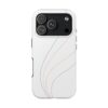 Tough Phone Case — Minimal Curved Line Protective iPhone Cover