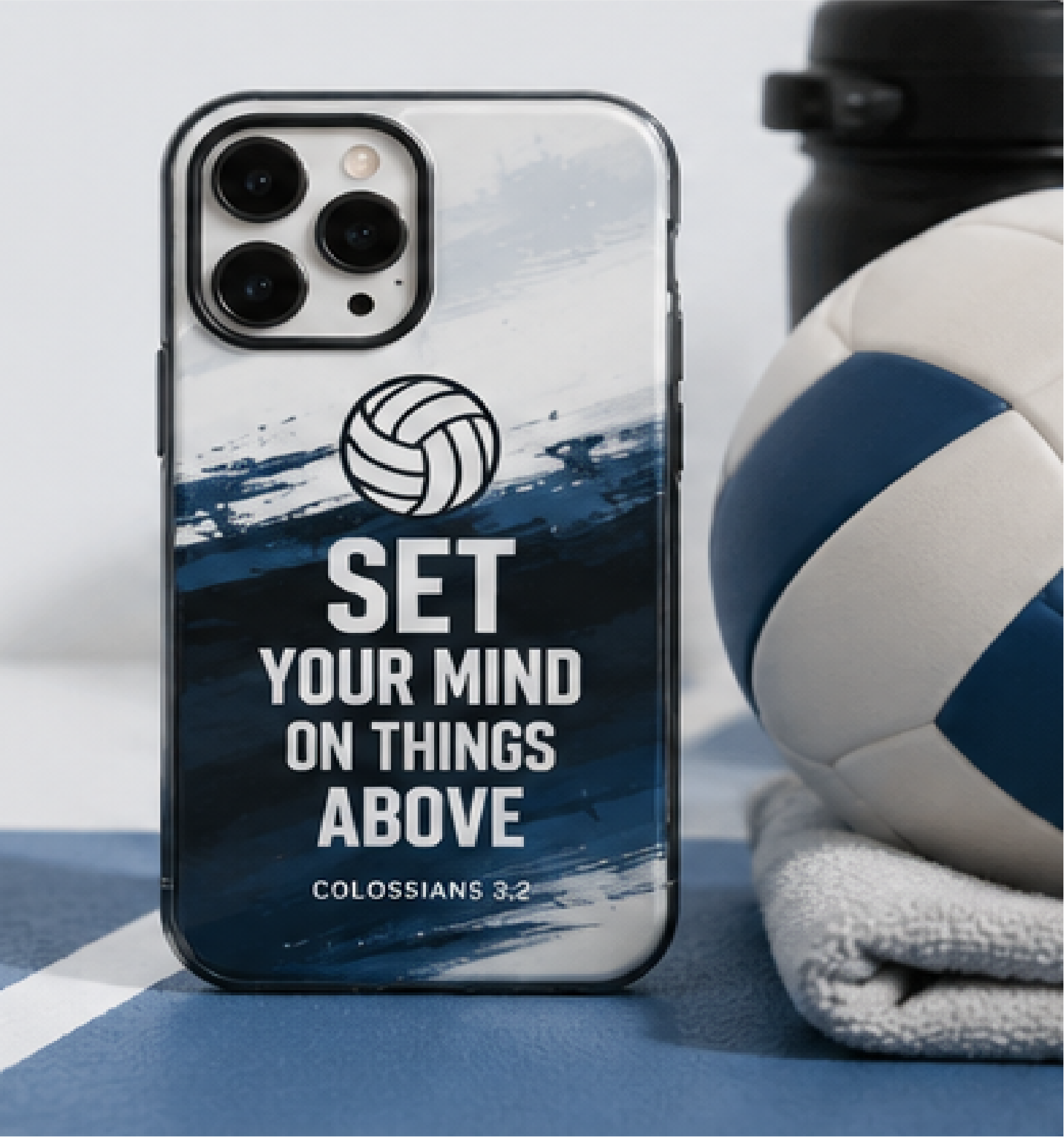 Basketball Hoop Moon Phone Case — Tough Protective iPhone Case, Dreamy Sky Sports Design