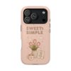 10490847826629568013_2048.jpeg Sweet & Simple Tough Phone Case — Pink Floral Cozy Vibe Tulip Design
