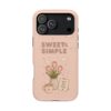 1125207902558116600_2048.jpeg Sweet & Simple Tough Phone Case — Pink Floral Cozy Vibe Tulip Design