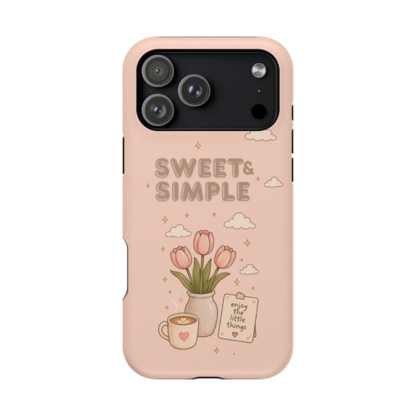 1125207902558116600_2048.jpeg Sweet & Simple Tough Phone Case — Pink Floral Cozy Vibe Tulip Design