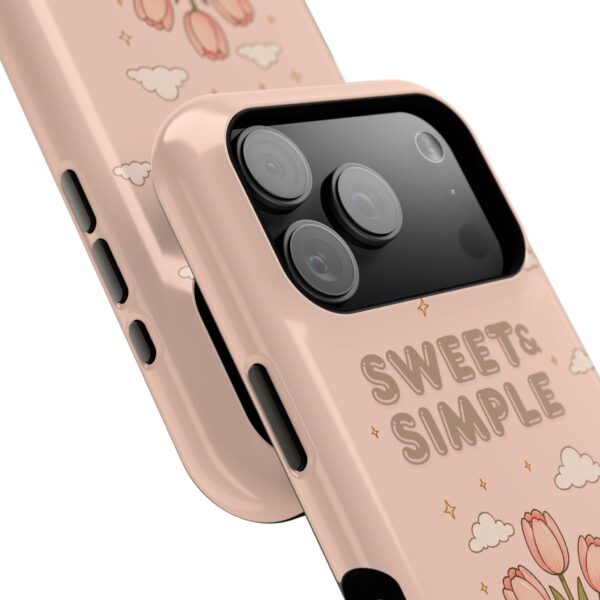 12161622448664048449_2048.jpeg Sweet & Simple Tough Phone Case — Pink Floral Cozy Vibe Tulip Design