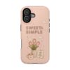 1225386127809205498_2048.jpeg Sweet & Simple Tough Phone Case — Pink Floral Cozy Vibe Tulip Design