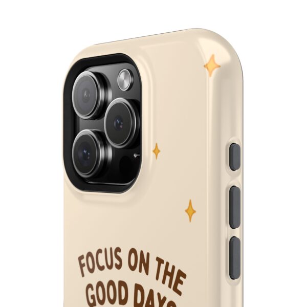 12404389552131790320_2048.jpeg Positive Cozy Vibes Tough Phone Case — “Focus on the Good Days” Sunflower Design