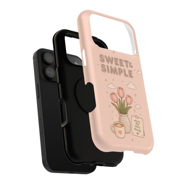 12518468366269088154_2048.jpeg Sweet & Simple Tough Phone Case — Pink Floral Cozy Vibe Tulip Design