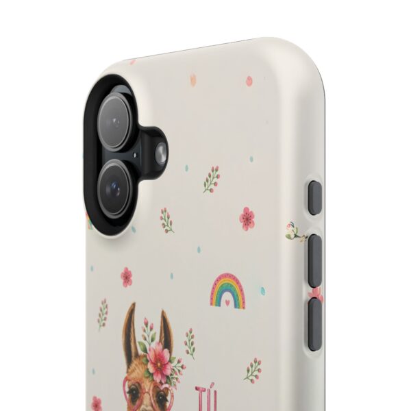 Cute Llama Phone Case | Inspirational Spanish Quote Cover | Kawaii Animal Aesthetic iPhone Case | Positive Affirmation Gift