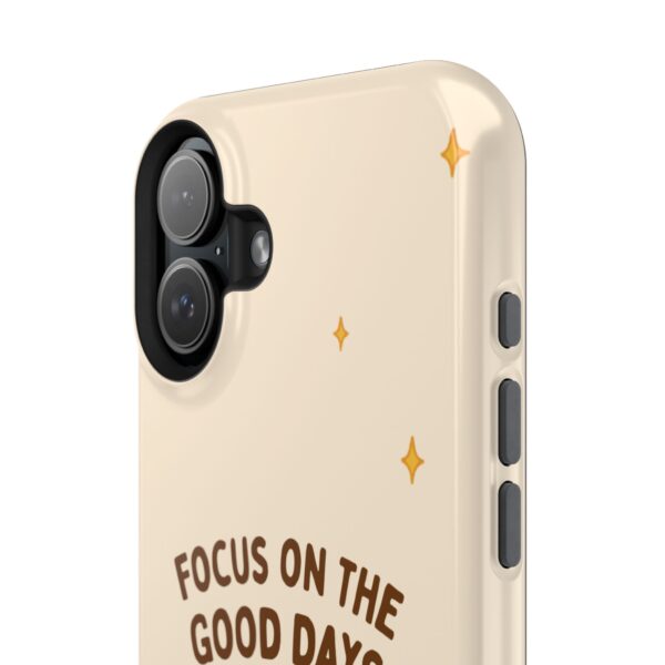 14048519165715162023_2048.jpeg Positive Cozy Vibes Tough Phone Case — “Focus on the Good Days” Sunflower Design