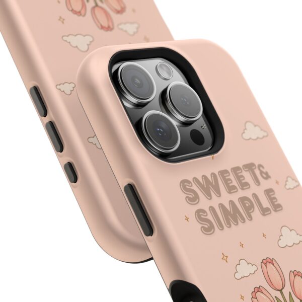 15099941765222979681_2048.jpeg Sweet & Simple Tough Phone Case — Pink Floral Cozy Vibe Tulip Design