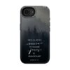 15547120898406925931_2048.jpeg Phone Case — 'Dios Ha Dicho: Nunca Te Dejaré' Christian Forest Protective Case