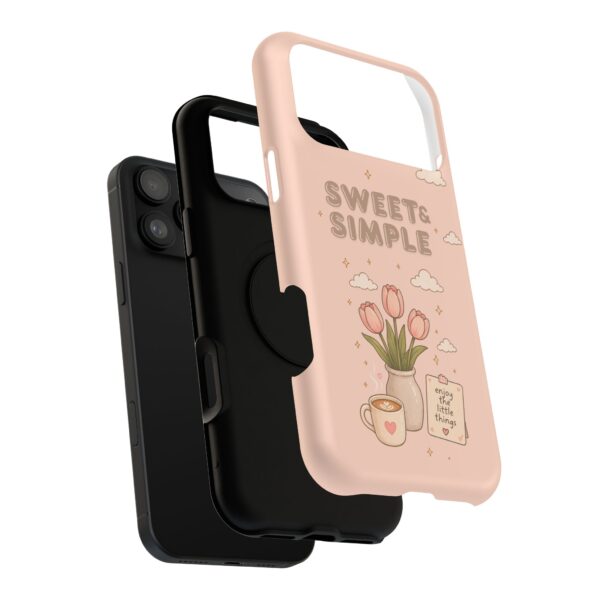 15794830394617958411_2048.jpeg Sweet & Simple Tough Phone Case — Pink Floral Cozy Vibe Tulip Design