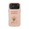 15930928853231221853_2048.jpeg Sweet & Simple Tough Phone Case — Pink Floral Cozy Vibe Tulip Design