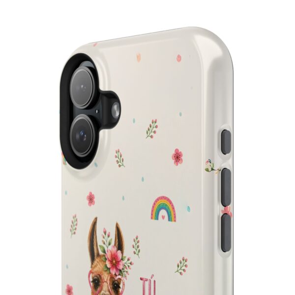 Cute Llama Phone Case | Inspirational Spanish Quote Cover | Kawaii Animal Aesthetic iPhone Case | Positive Affirmation Gift