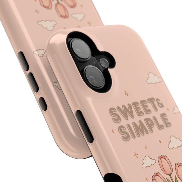 1701456948533857232_2048.jpeg Sweet & Simple Tough Phone Case — Pink Floral Cozy Vibe Tulip Design