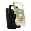 Matcha Lover Tough Phone Case – 'Sip. Relax. Repeat.' Cute Green Tea Protective Case