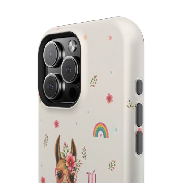 Cute Llama Phone Case | Inspirational Spanish Quote Cover | Kawaii Animal Aesthetic iPhone Case | Positive Affirmation Gift