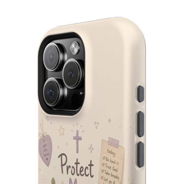 3993725945237146429_2048-1.jpeg Protect My Peace Christian Phone Case | Cozy Faith Cat iPhone Cover | Christian Aesthetic Phone Case | Cute Bible Inspired Gift