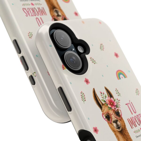 Cute Llama Phone Case | Inspirational Spanish Quote Cover | Kawaii Animal Aesthetic iPhone Case | Positive Affirmation Gift