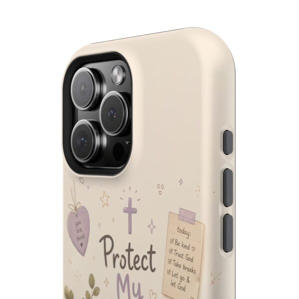 6175001802057557607_2048-1.jpeg Protect My Peace Christian Phone Case | Cozy Faith Cat iPhone Cover | Christian Aesthetic Phone Case | Cute Bible Inspired Gift