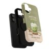 Matcha Lover Tough Phone Case – 'Sip. Relax. Repeat.' Cute Green Tea Protective Case