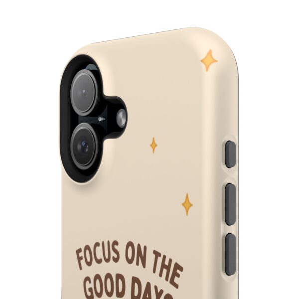 6652610193770766438_2048.jpeg Positive Cozy Vibes Tough Phone Case — “Focus on the Good Days” Sunflower Design
