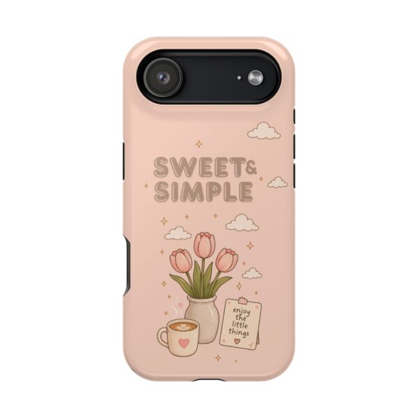 7849025488979679243_2048.jpeg Sweet & Simple Tough Phone Case — Pink Floral Cozy Vibe Tulip Design